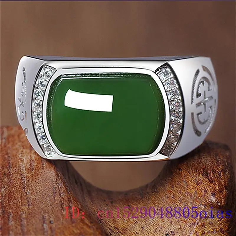 Green Jade Ring Gifts Fashion  - огляд і ціна Rings