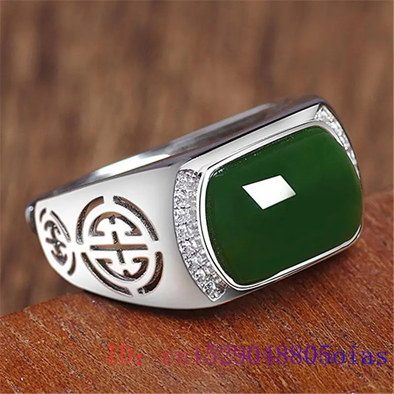 Green Jade Ring Gifts Fashion  - огляд і ціна Rings