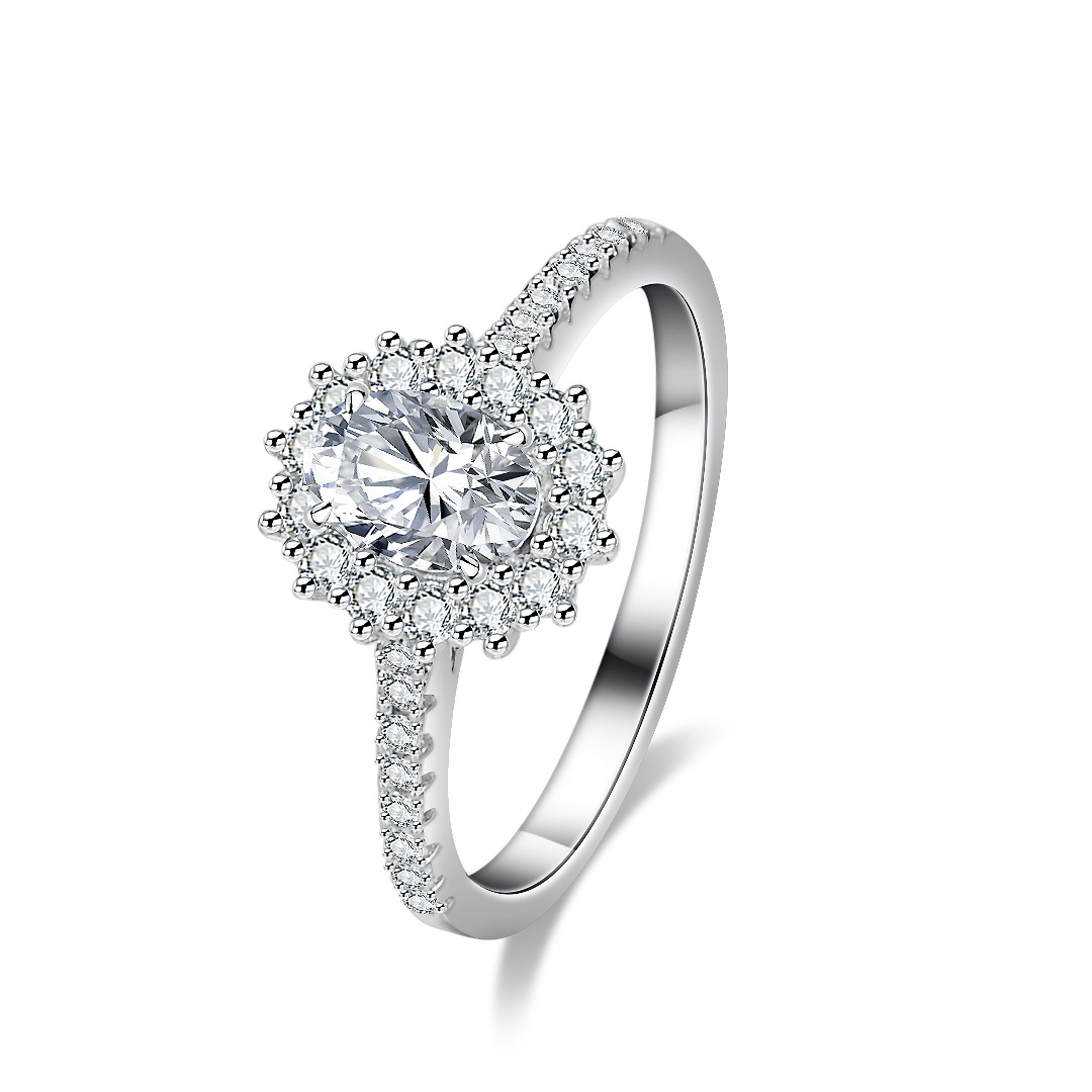 Alien Moissanite Ring for Wome - огляд і ціна Moissanite Engagement Ring 1 Carat