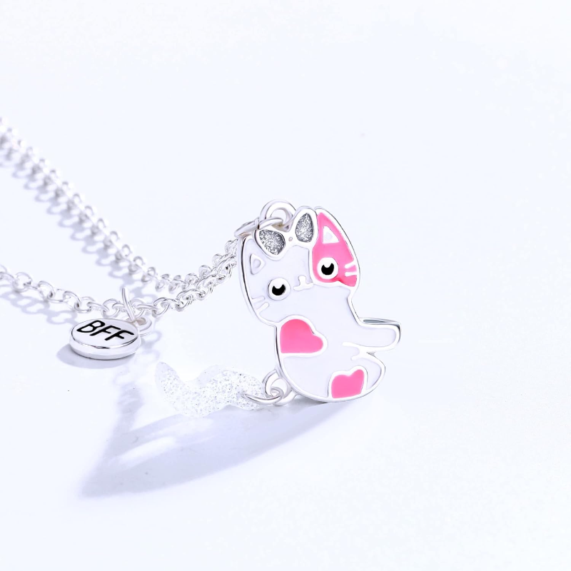 2Pcs Best Friend Pendant Gifts - огляд і ціна Magnetic Couple Matching Necklaces