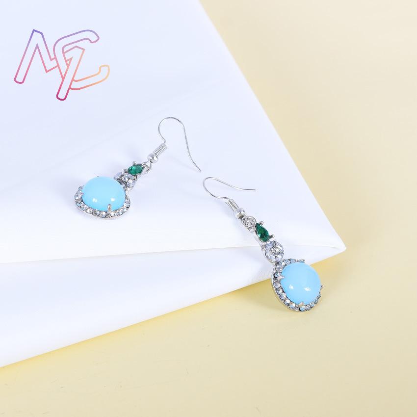 Blue Natural Jade Earrings Vin - огляд і ціна Earrings
