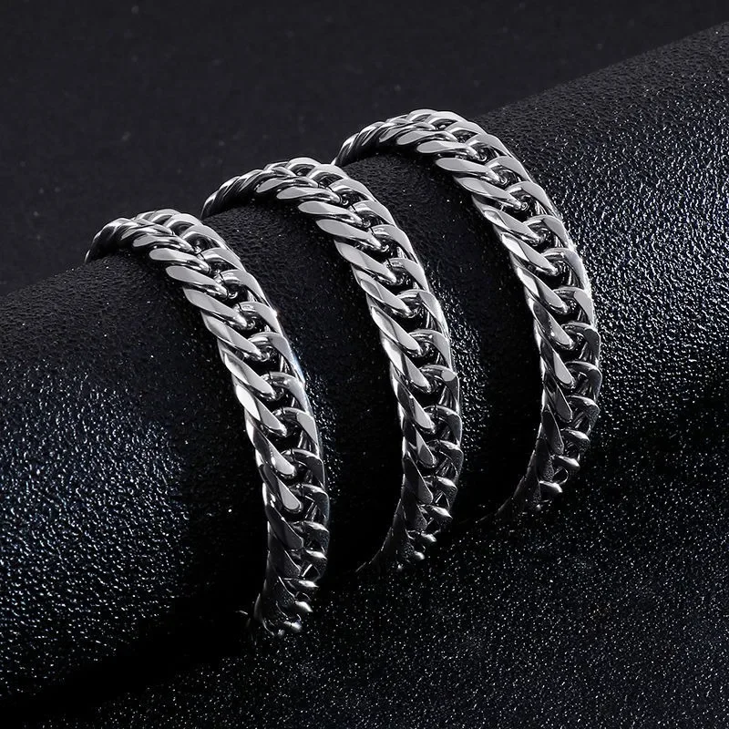 925 Sterling Silver 45-60cm 10 - огляд і ціна Cuban Link Chain 12Mm