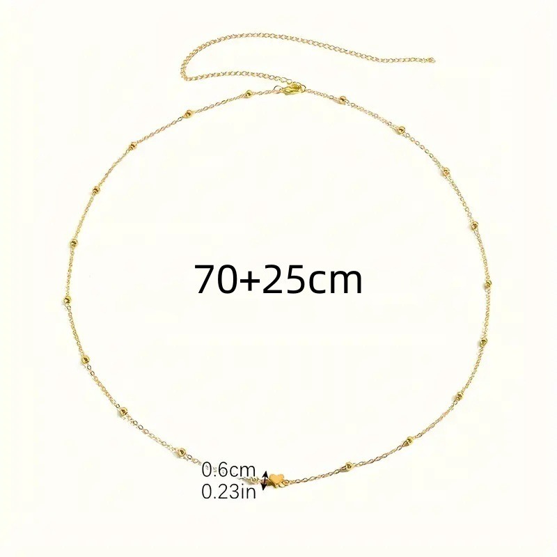 Dainty Gold Heart Waist Chain  - огляд і ціна Body Jewelry